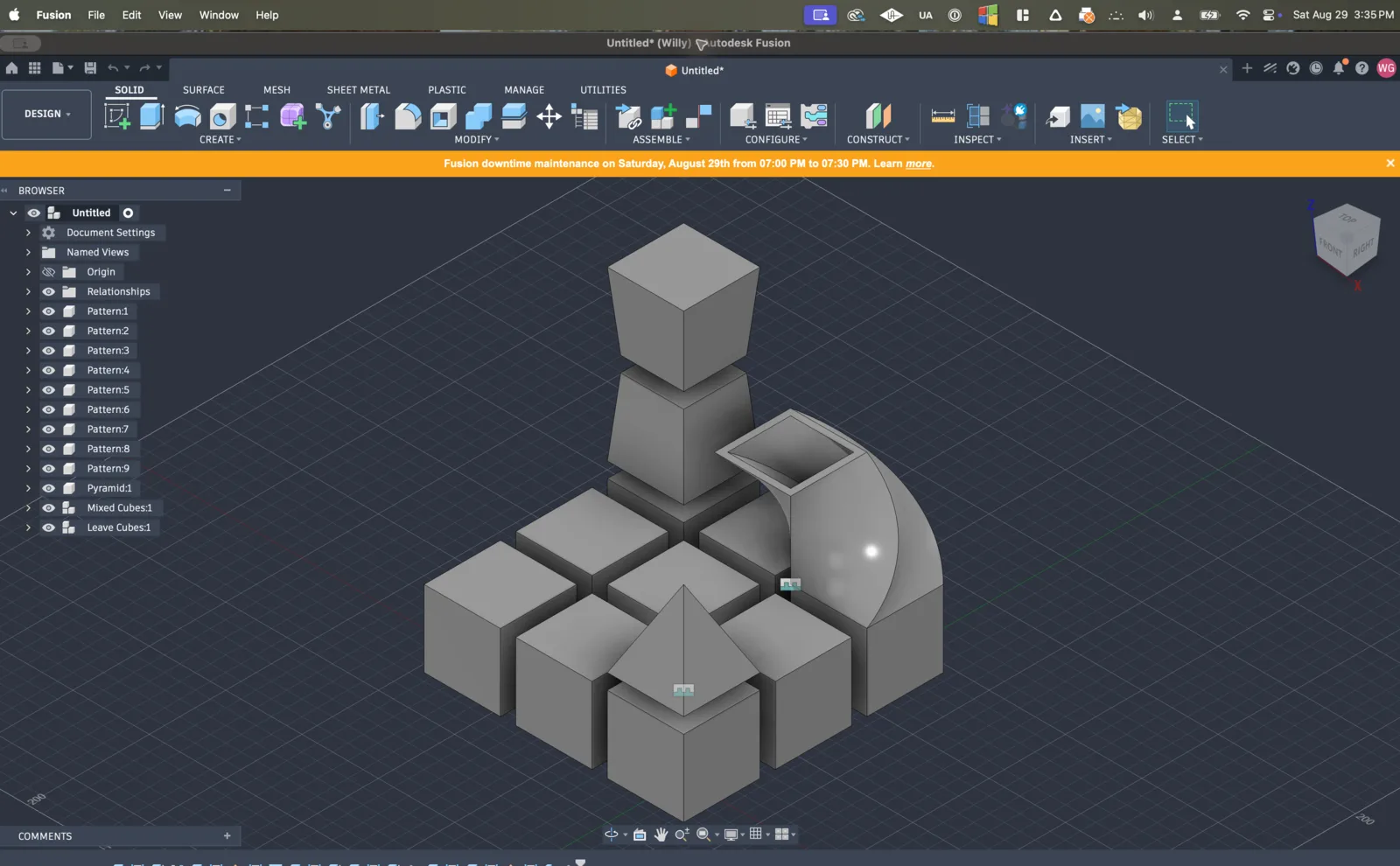 Autodesk Fusion at 0:00