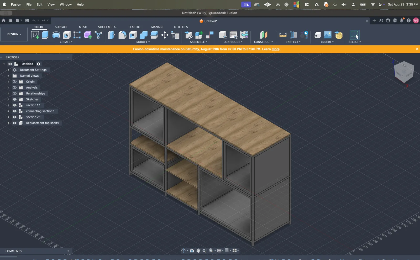 Autodesk Fusion at 0:00