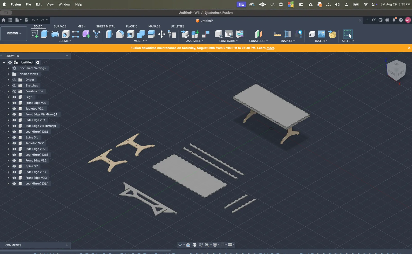 Autodesk Fusion at 0:00